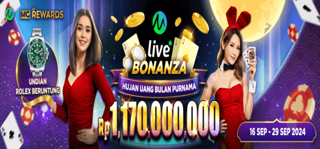 MICROGAMING LIVE - LIVE Bonanza - Hujan Uang Bulan Purnama